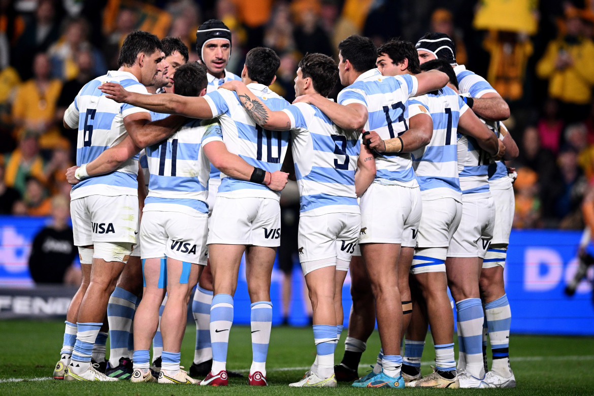 Triunfo de Los Pumas ante Australia por el Rugby Championship. Foto: EFE