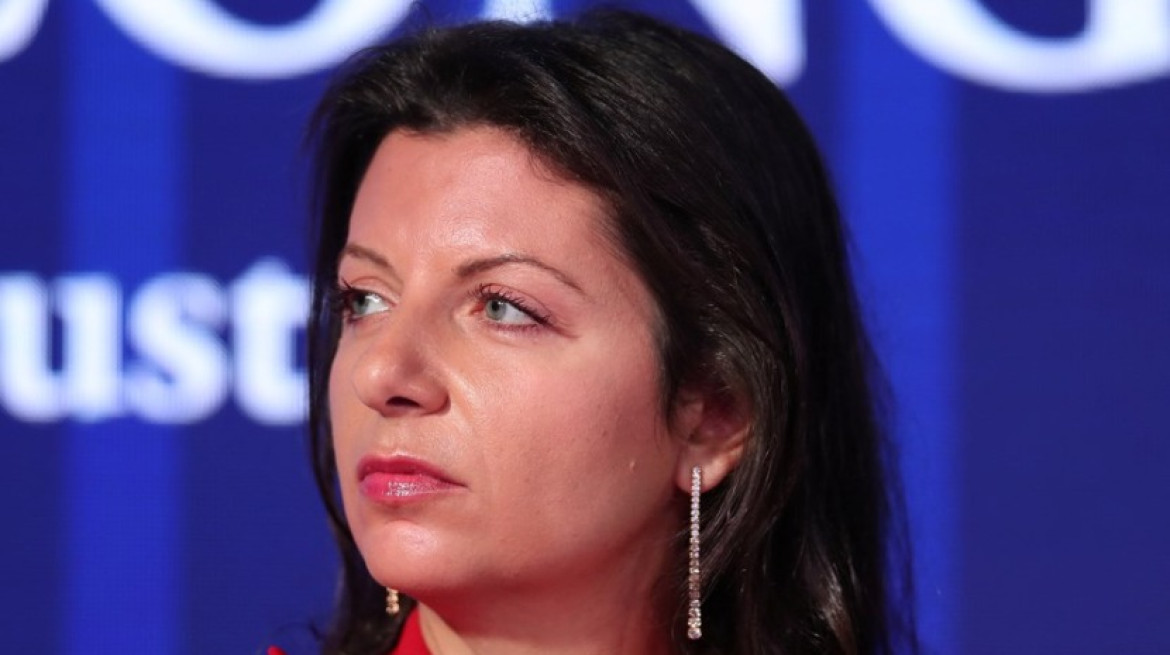 Margarita Simonyan, directora de la señal estatal de noticias RT. Foto: EFE