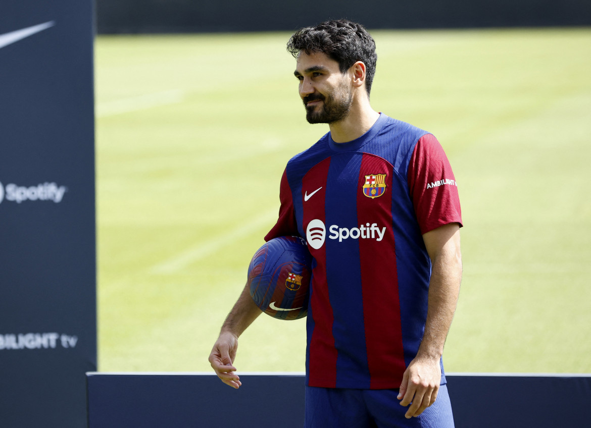 Ilkay Gundogan llega proveniente del Manchester City. Foto: Reuters.