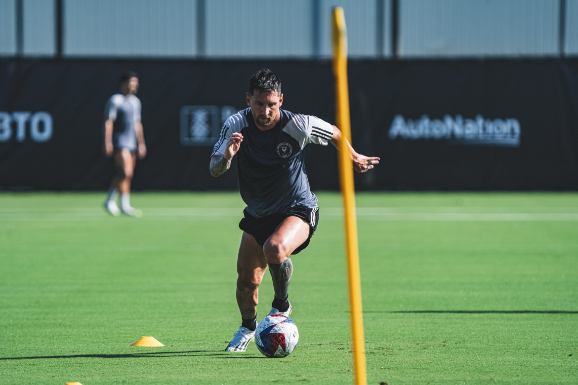 Lionel Messi, Inter de Miami. Foto: Twitter @InterMiamiCF