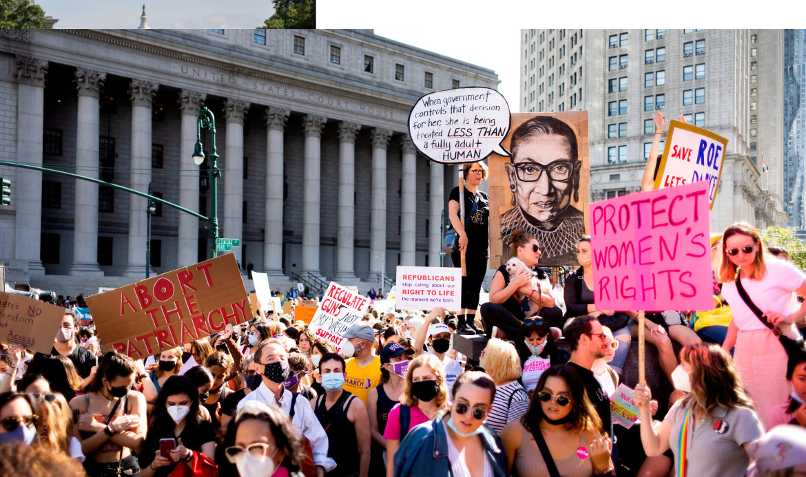 Marcha a favor del aborto en EEUU. Foto: EFE