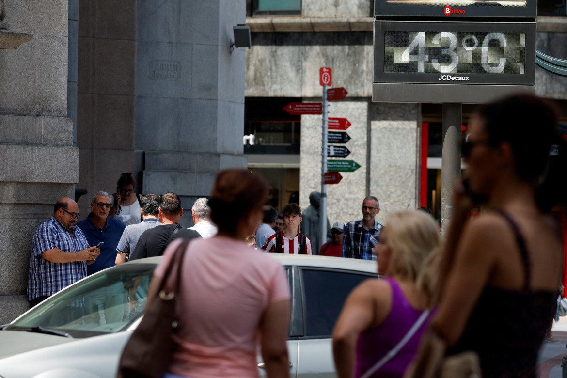 Ola de calor en Europa. Foto: EFE.