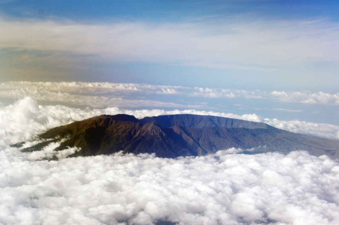 Volcán Monte Tambora, Indonesia. Foto: National Geographic.