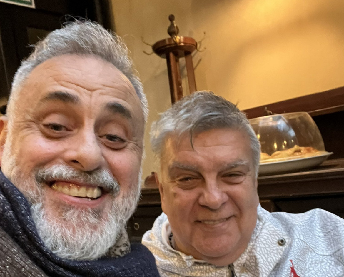 Jorge Rial y Luis Ventura. Foto: Twitter.