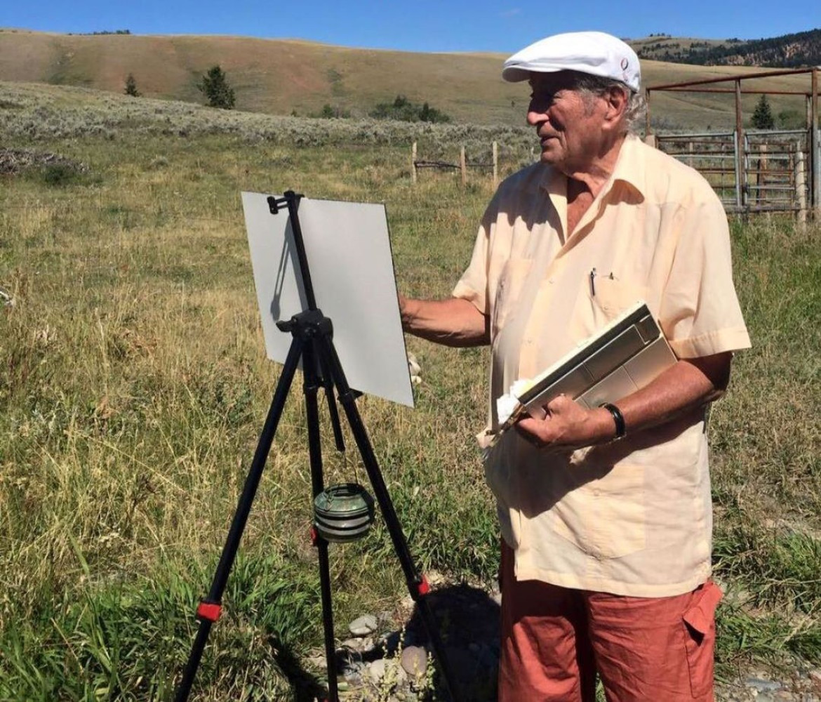 Tony Bennet fue un apasionado pintor. Foto: Instagram @itstonybennett.