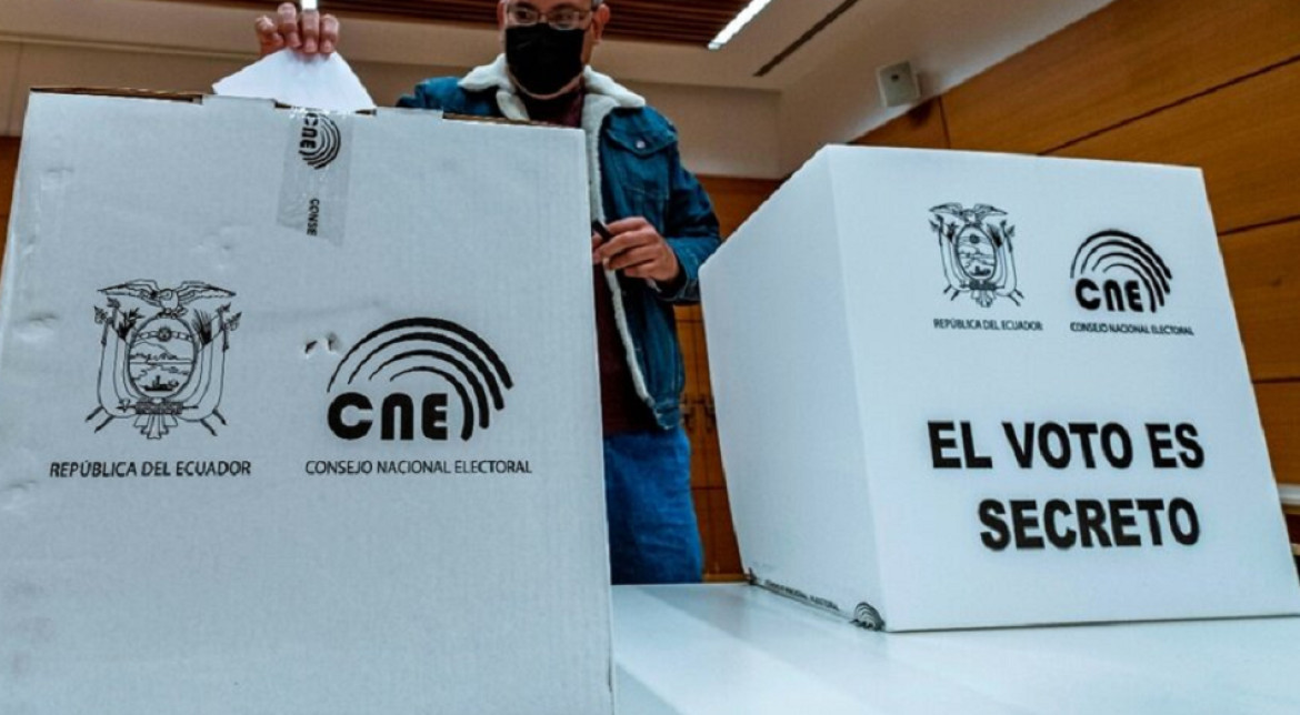 Elecciones en Ecuador. Foto: EFE