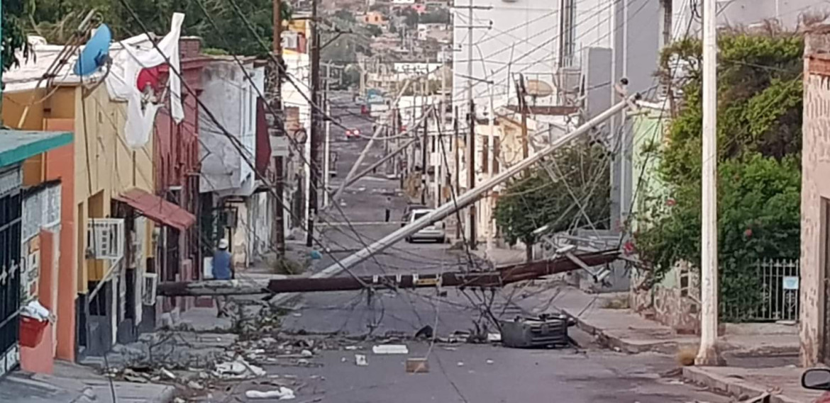 Tormenta de arena en Sonora, México. Video: Twitter.