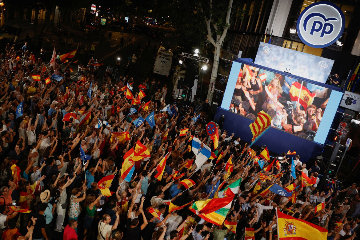 Triunfo del PP en las elecciones de España. Foto: Reuters.