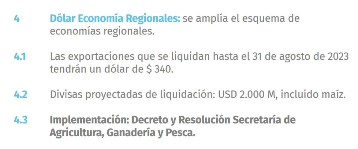 Medidas de Sergio Massa. Foto: Ministerio de Economía.