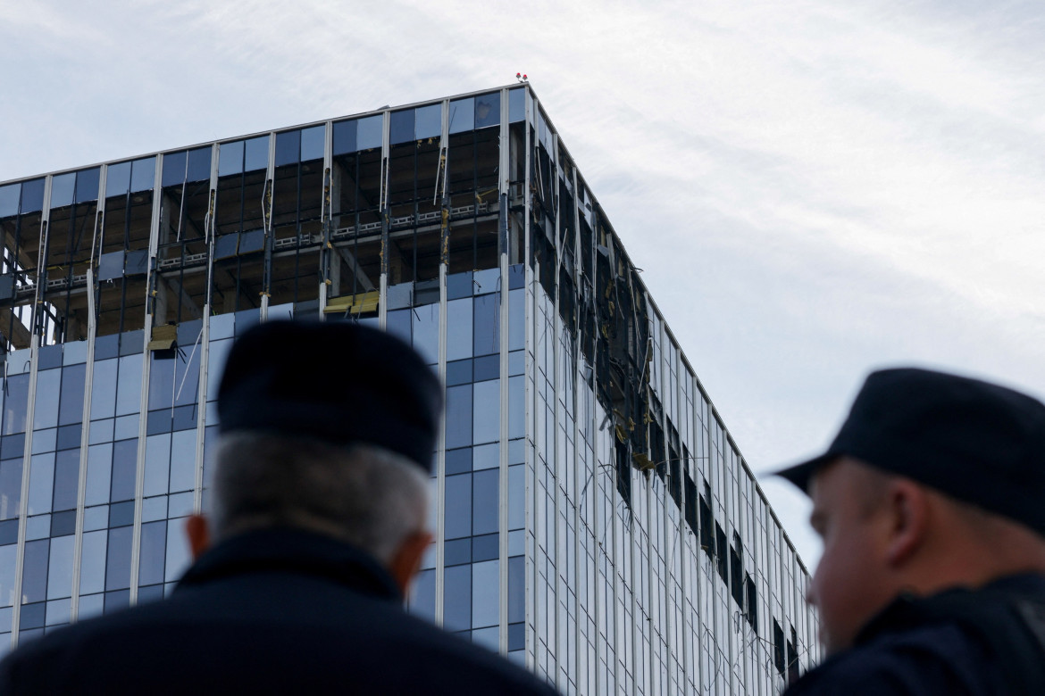 Ataque con drones en la guerra entre Rusia y Ucrania. Foto: Reuters.