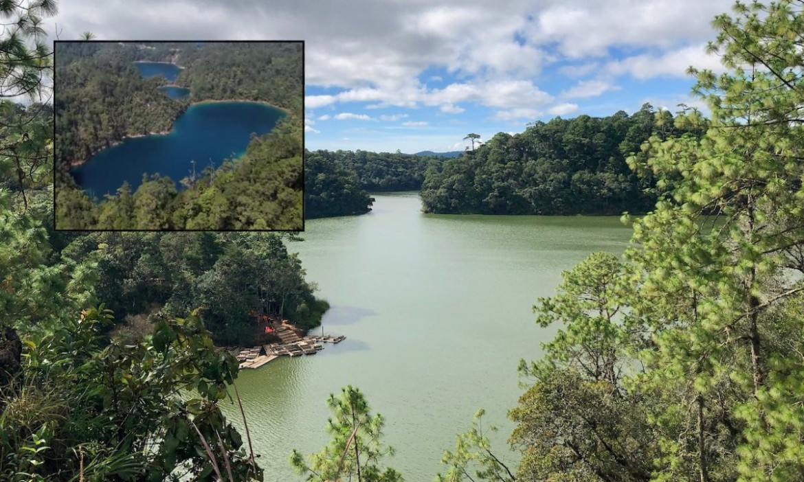 Lagunas de Montebello. Foto: Twitter/4CNewsMx