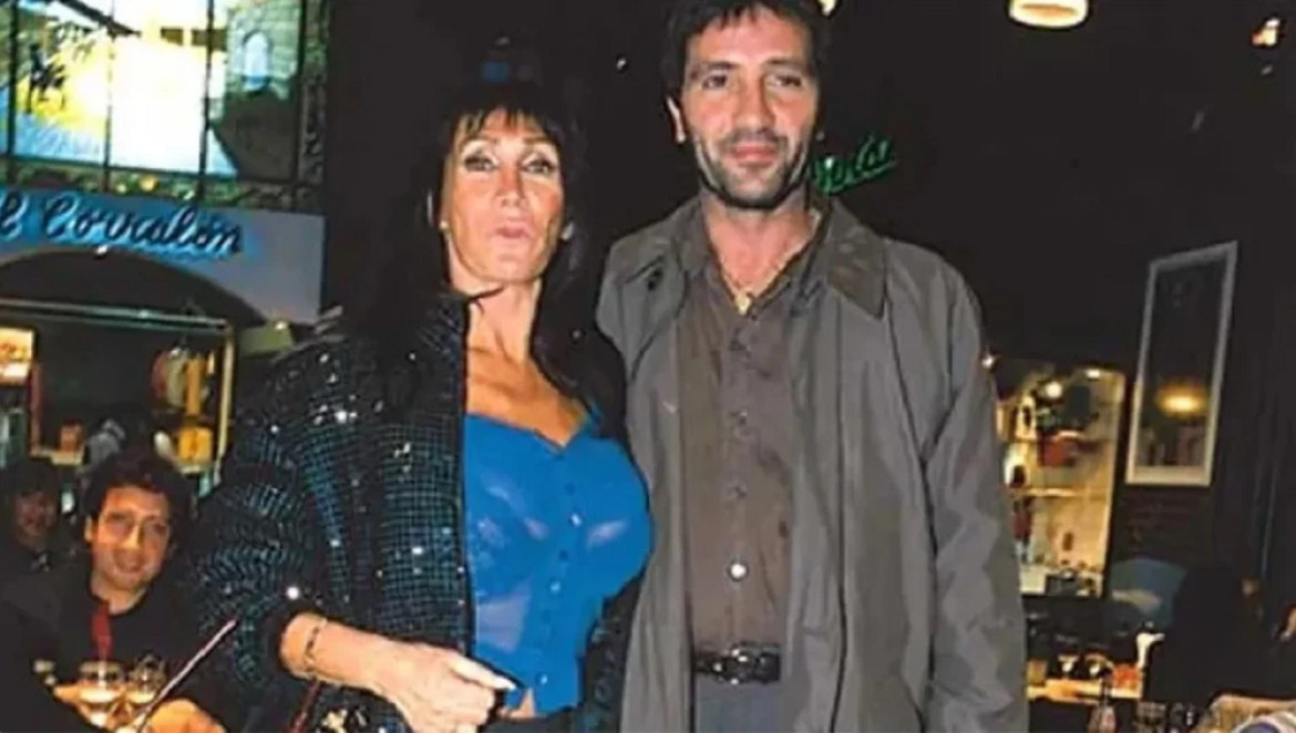 Moria Casán y Luis Vadalá. Foto: NA.