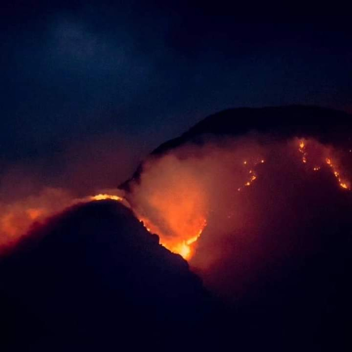 Cerro Uritorco. Foto Twitter @ctnewsweb.