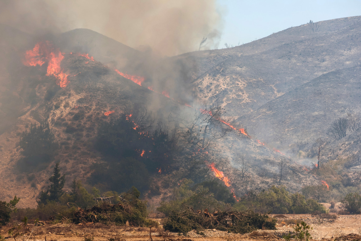 Incendios en Grecia. Foto: Reuters.