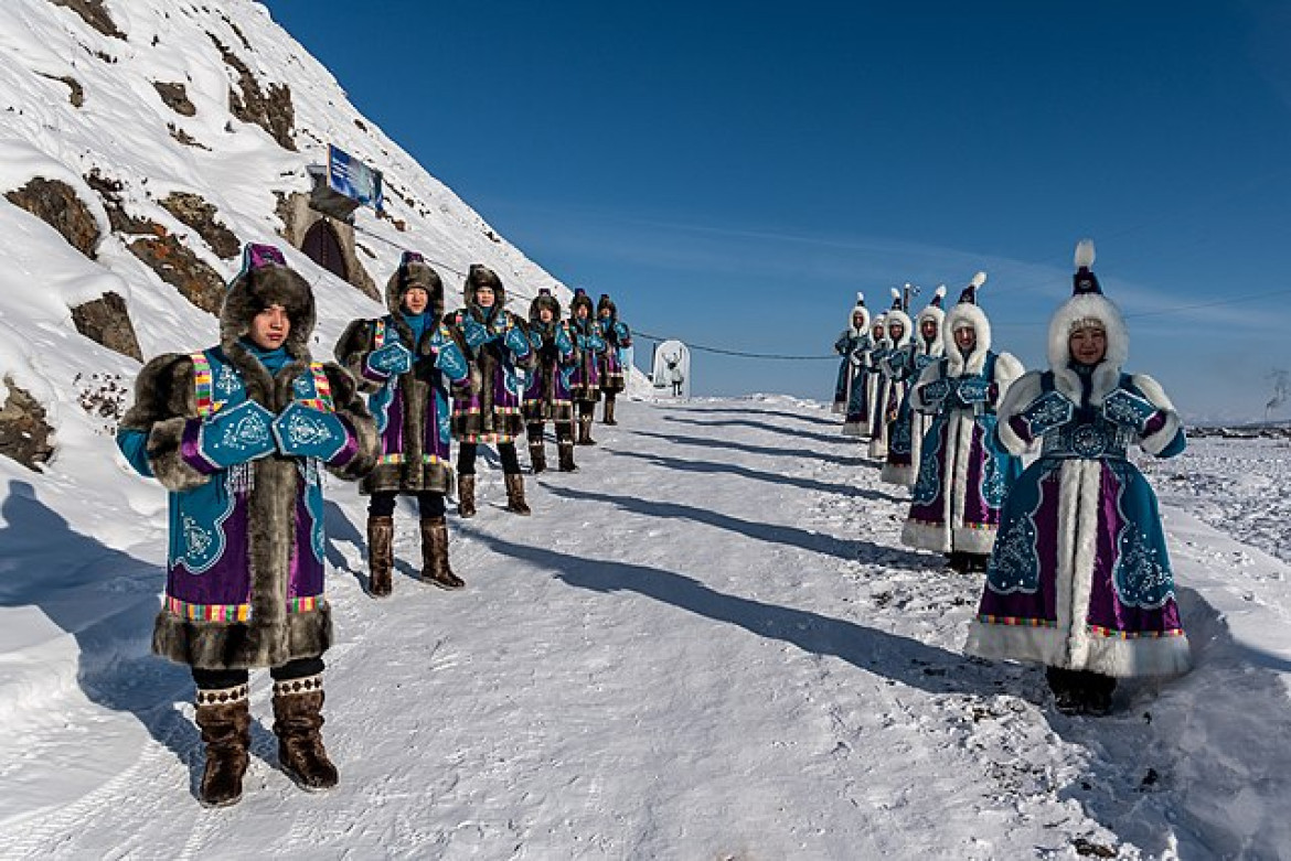 El pueblo minero de Oymyakon, al este de Siberia. Foto: Wikimedia Commons.