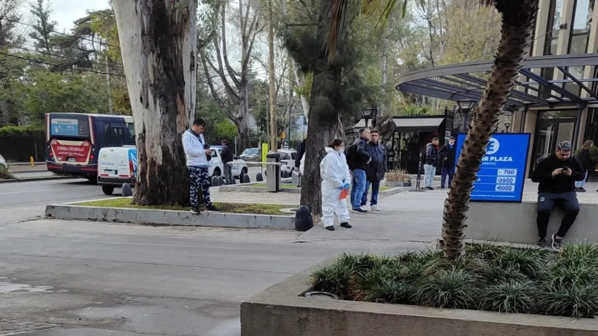 Nancy fue asesinada en el tercer piso del predio comercial Parque Leloir en Ituzaingó. Foto: NA.