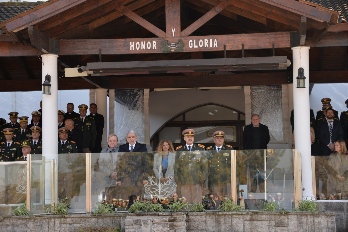 Ceremonia por el 85° Aniversario de creación de Gendarmería Nacional. Foto: prensa