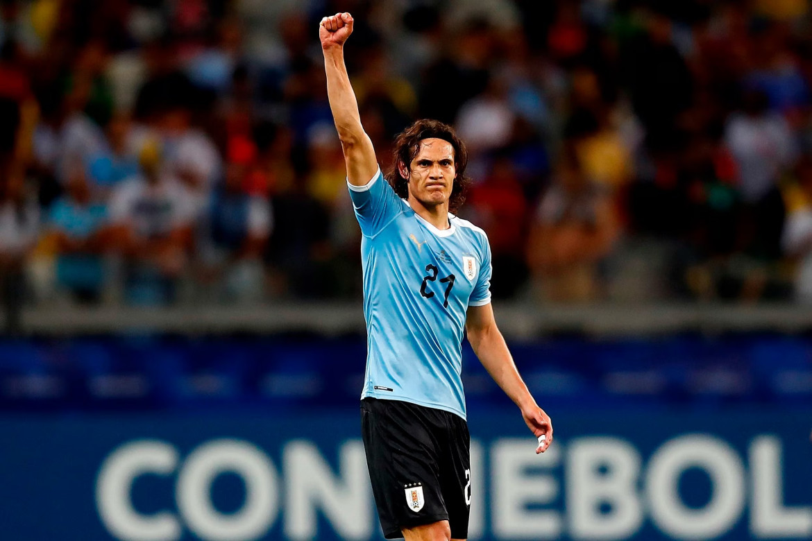 Edison Cavani, futbolista. Foto: EFE