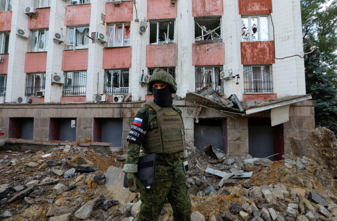 Guerra Rusia-Ucrania; Donetsk. Foto: Reuters.