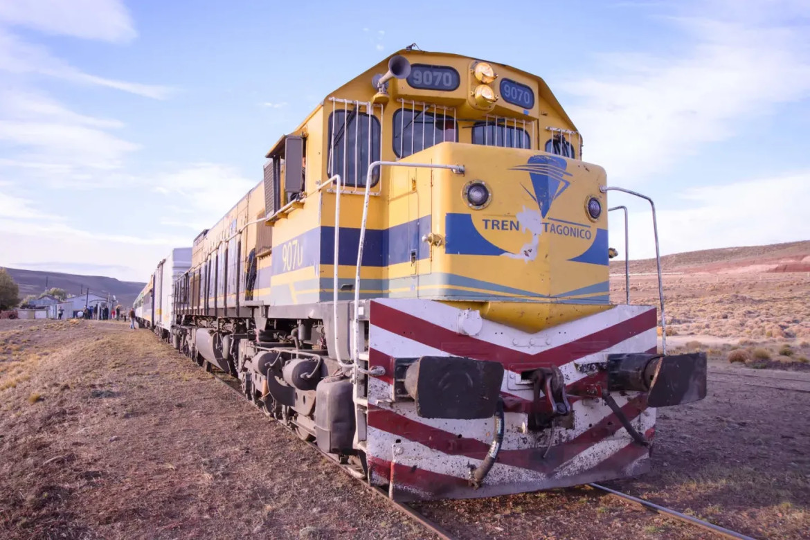 Tren Patagónico. Foto: gentileza Noticias Net.