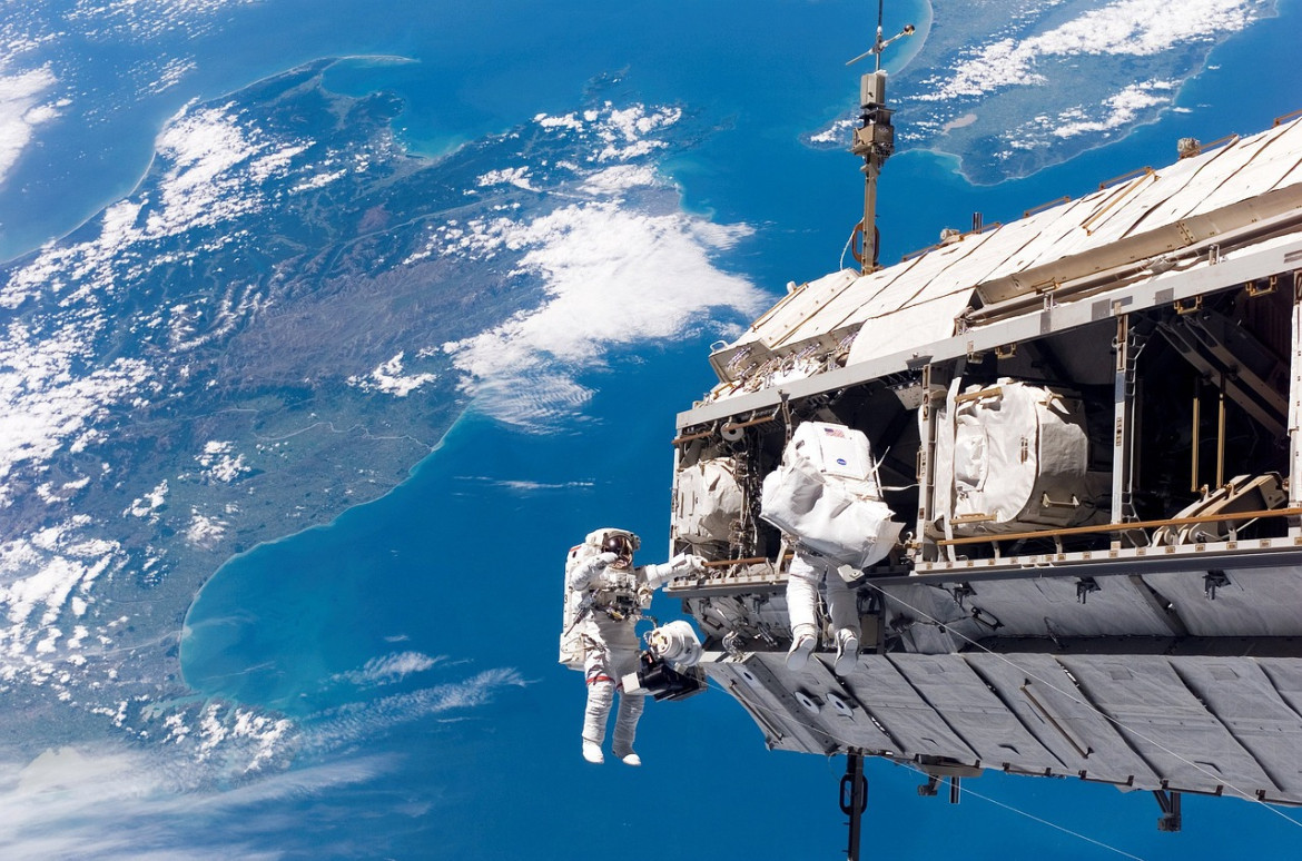 Estación Espacial Internacional. Foto: Twitter @NASA.