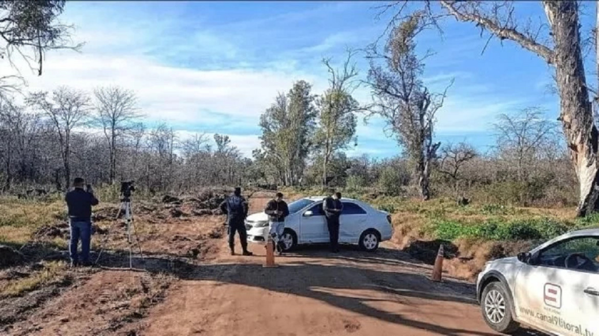 Allí encontraron los restos humanos. Foto: NA.