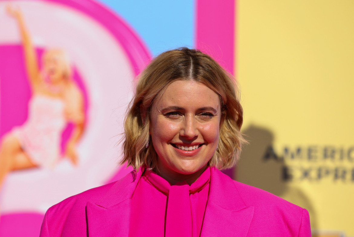 Greta Gerwig, directora de Barbie. Foto: Reuters