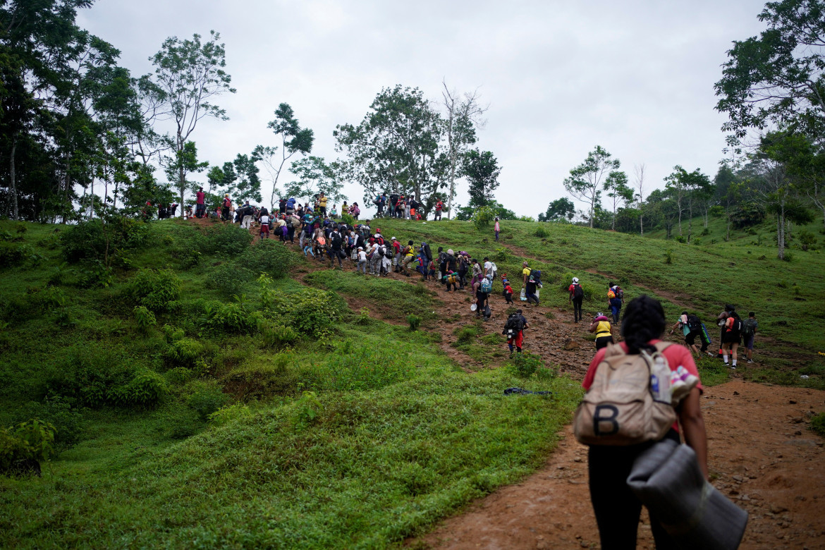 Cifra récord de inmigrantes en el Darién. Foto: Reuters.