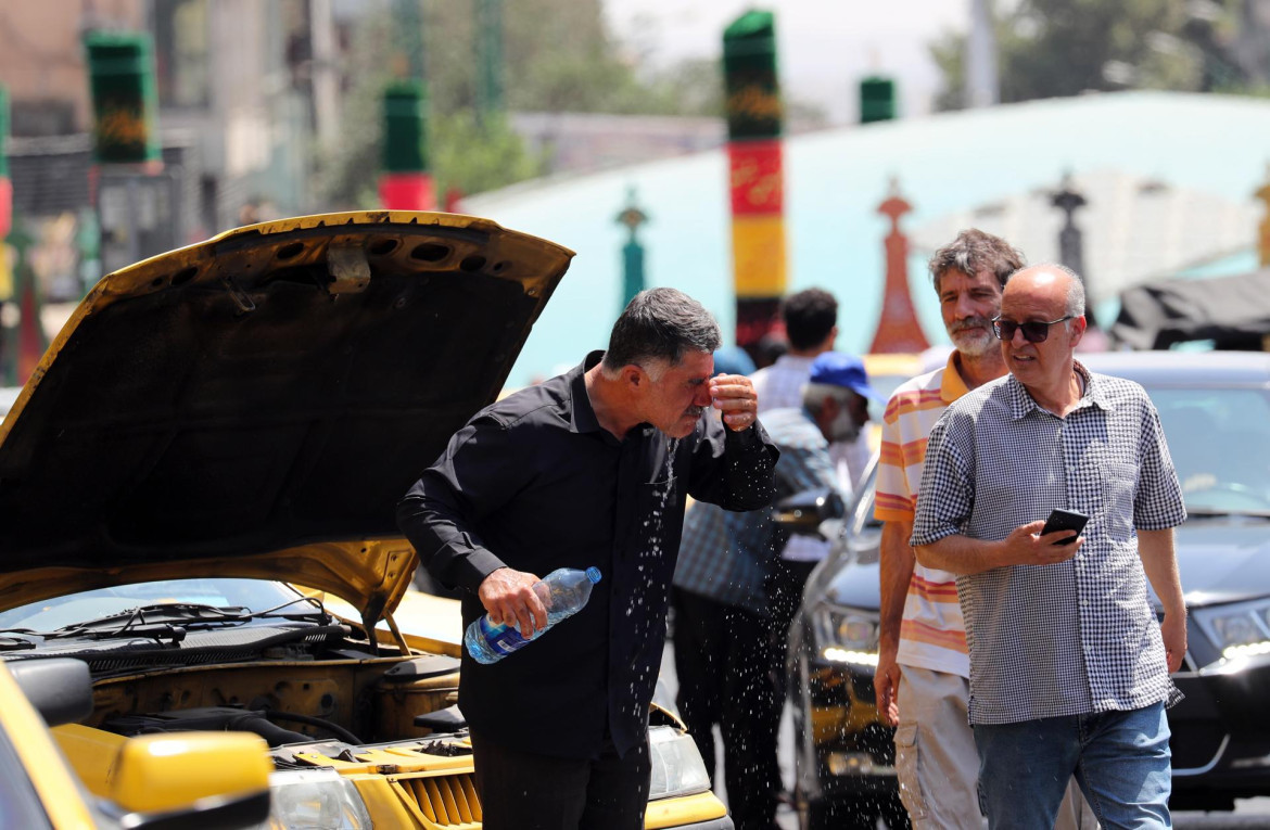 Ola de calor en Irán. Foto: EFE.