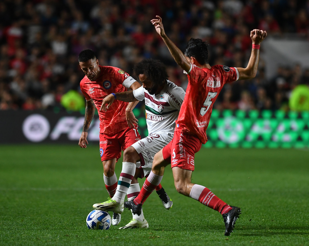 Copa Libertadores, Argentinos Juniors vs. Fluminense. Foto: Telam.