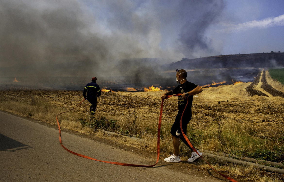 Incendios en Grecia. Foto: Reuters.