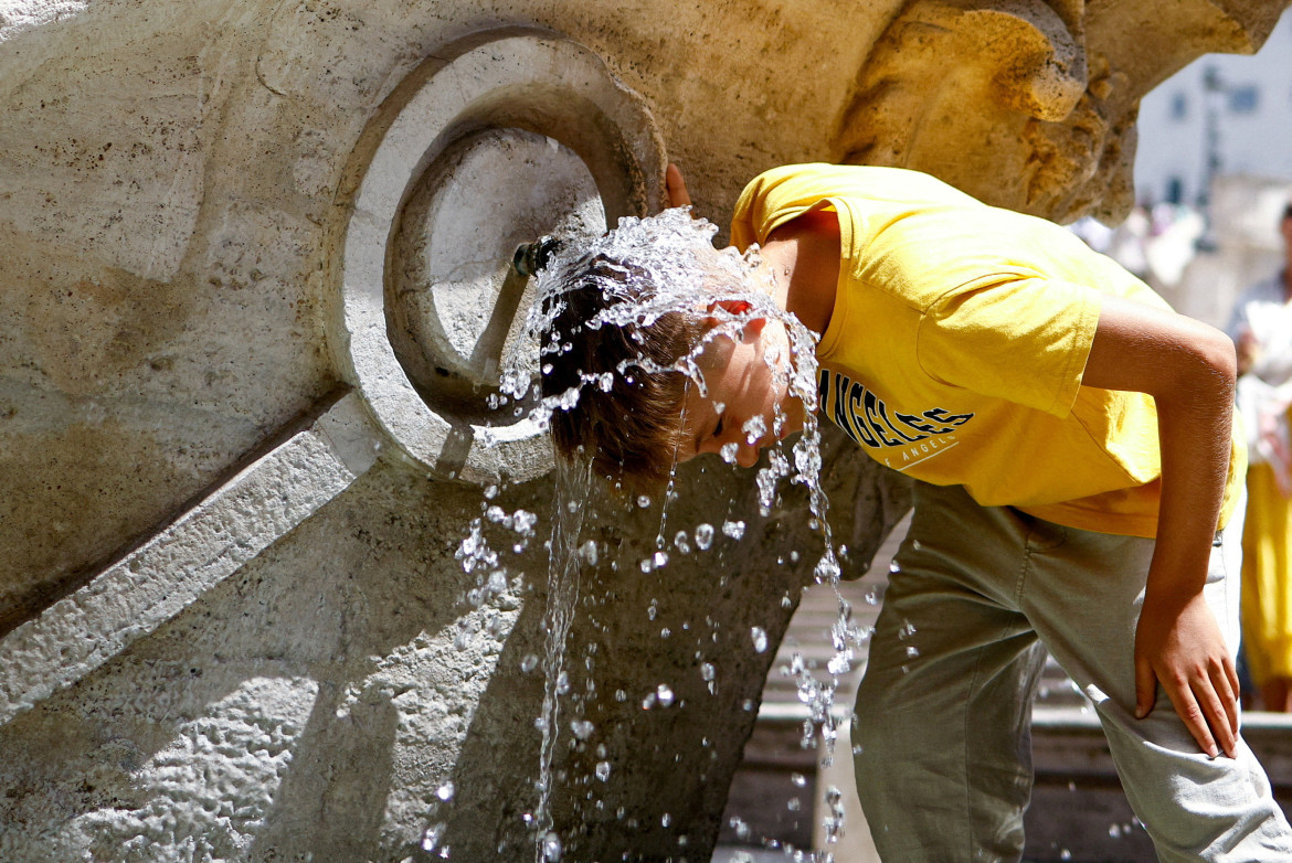 Ola de calor en el hemisferio norte. Foto: Reuters