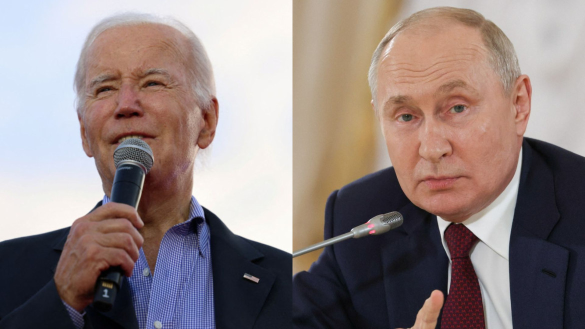 Joe Biden, Presidente de Estados Unidos y Vladimir Putin, Presidente de Rusia. Fotos: Reuters