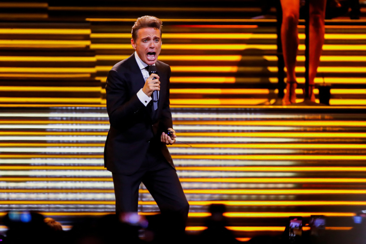 Luis Miguel en Argentina. Foto: Reuters.