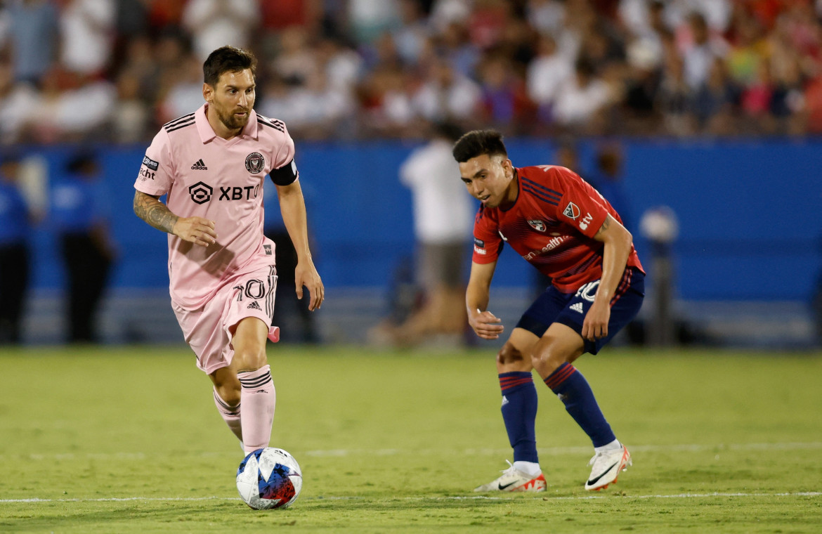 Lionel Messi en Inter Miami. Foto: NA.