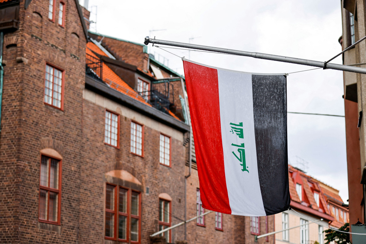 Bandera de Irak. Foto: Reuters.