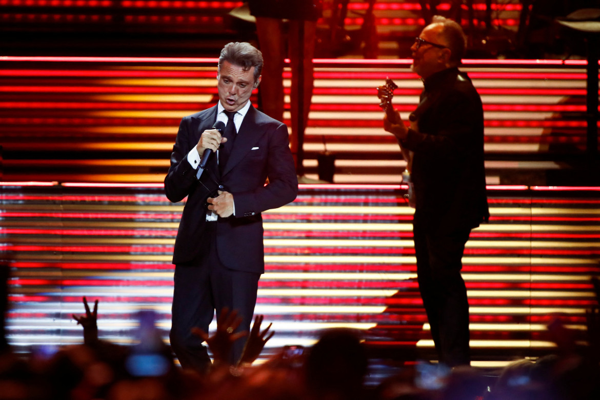 Luis Miguel en Argentina. Foto: Reuters.