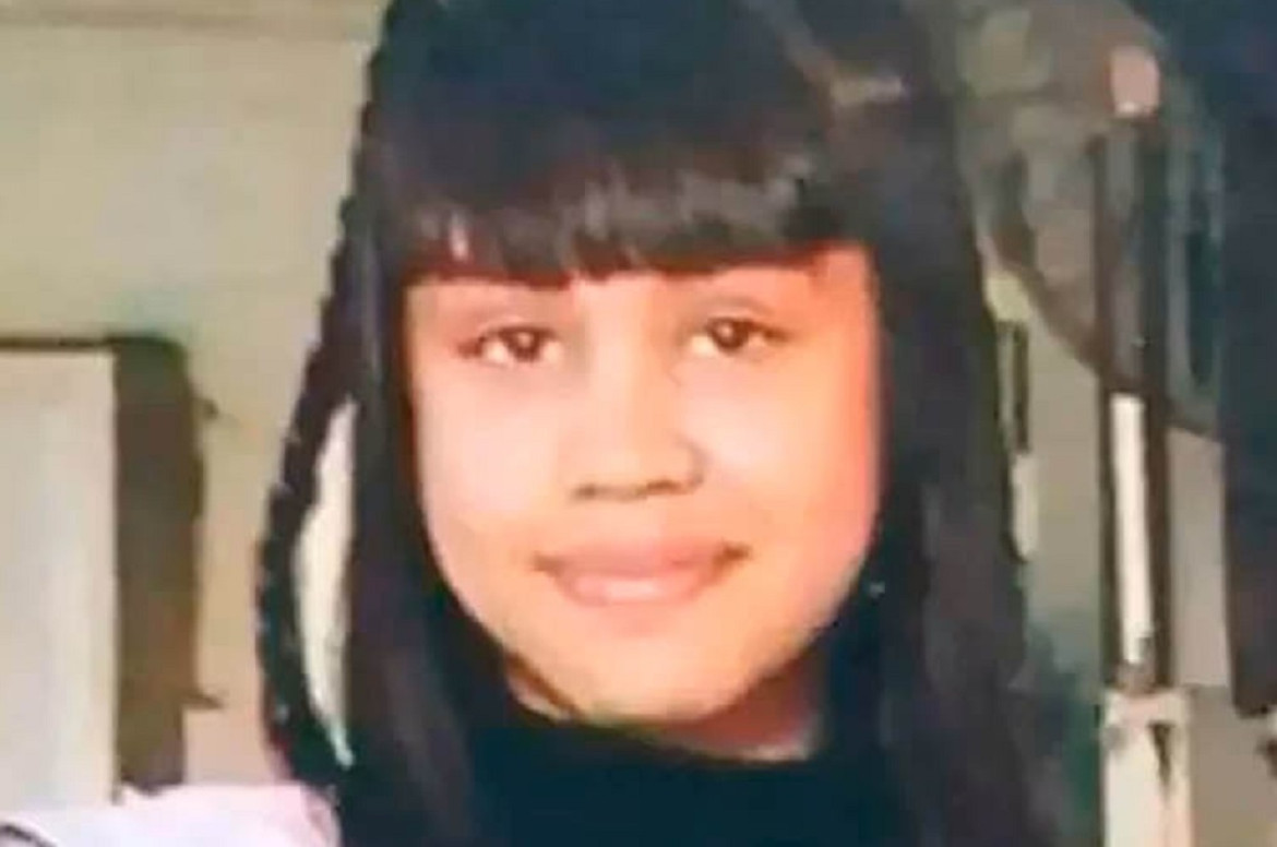 Morena Domínguez, niña asesinada. Foto: NA.