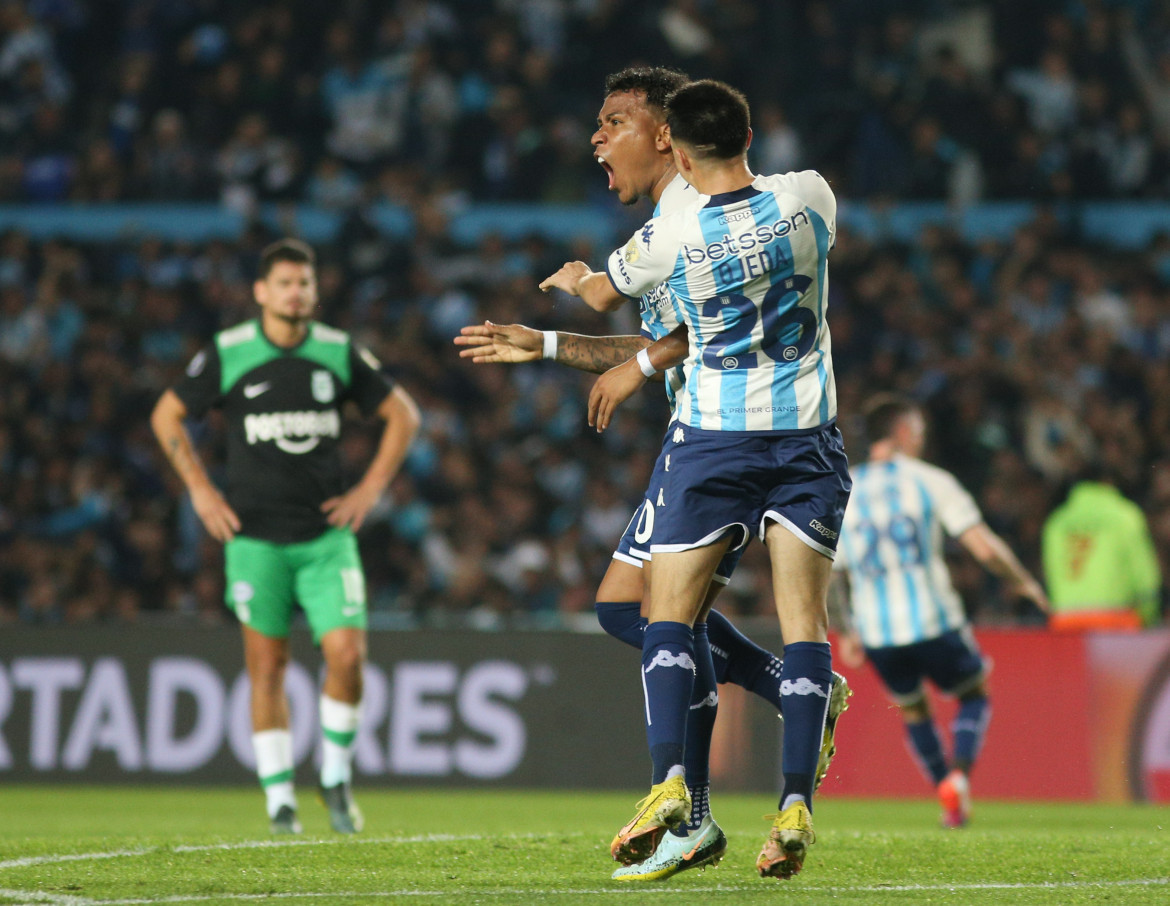 Copa Libertadores, Racing vs. Atlético Nacional. Foto: NA.