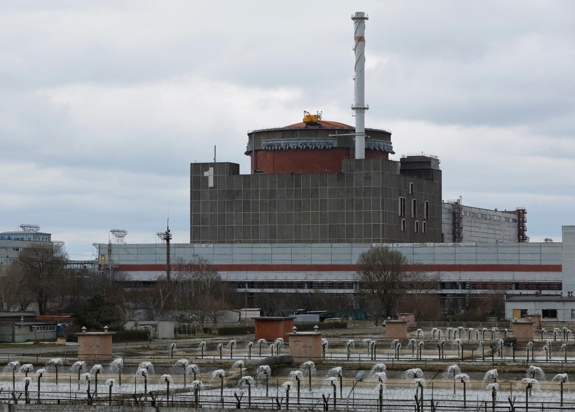 La central nuclear de Zaporiyia, la más grande de Europa. Foto: Reuters.