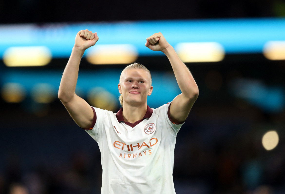 Manchester City goleó al Burnley. Foto: Reuters.