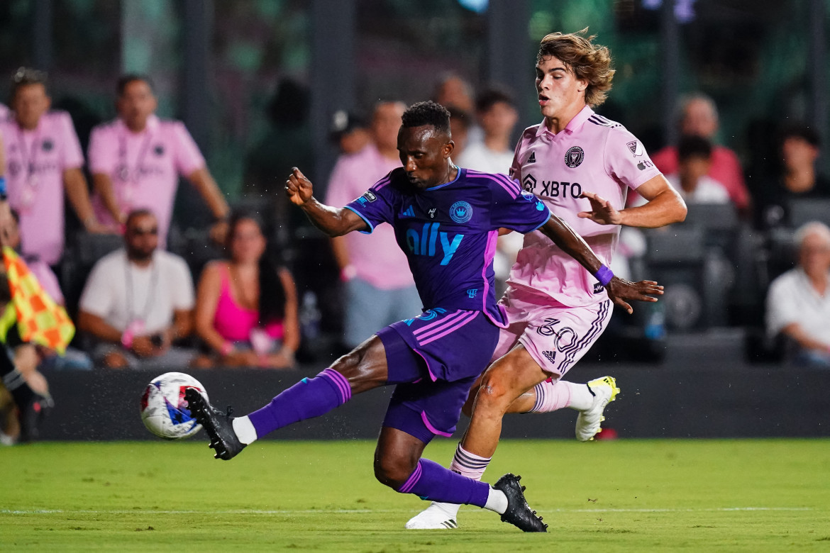 Harrison Afful contra Inter Miami. Foto: Reuters.