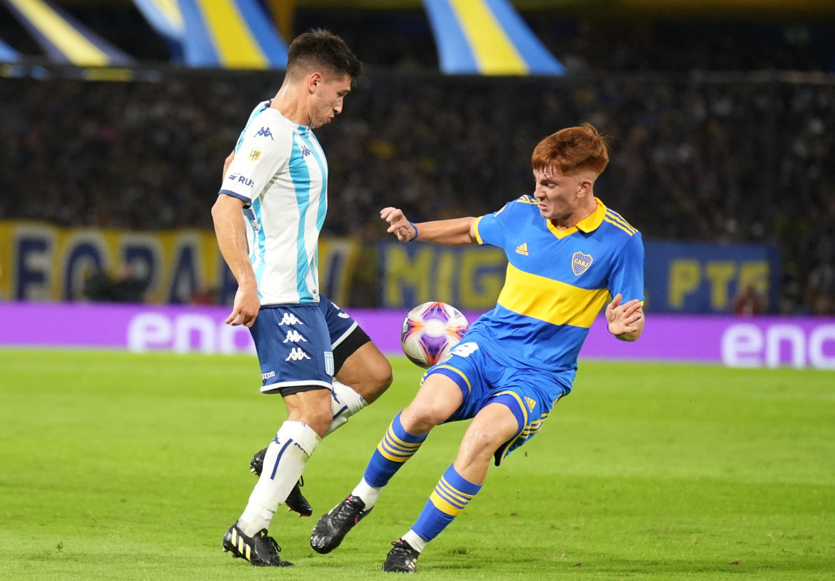 Valentín Barco, una de las figuras de Boca Juniors. Foto: NA.