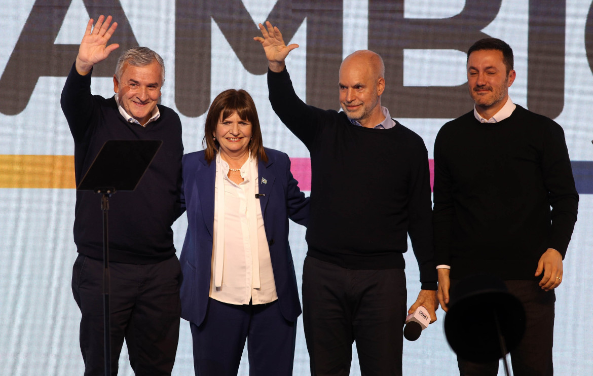 Horacio Rodríguez Larreta y Patricia Bullrich. Foto: NA.