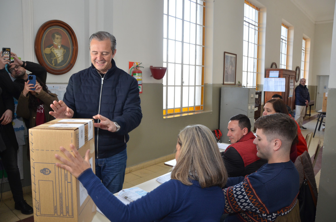 Adán Bahl, candidato de Unión por la Patria en Entre Ríos. Foto: Télam.