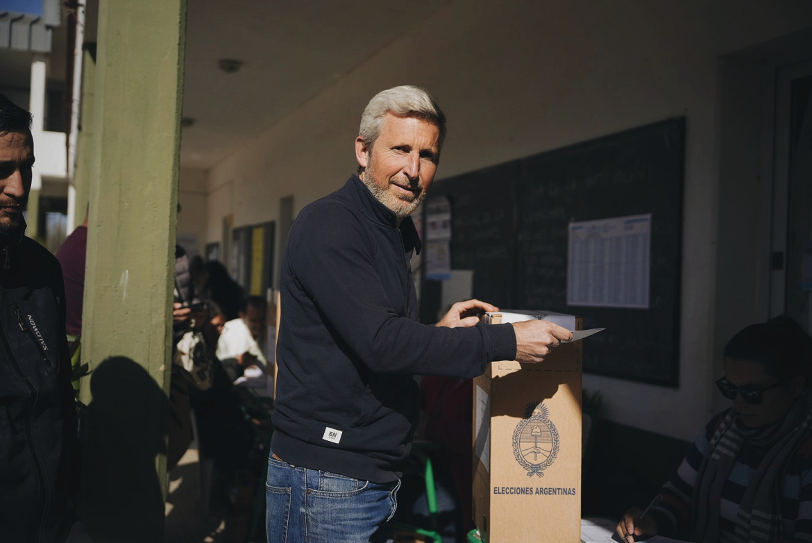 Rogelio Frigerio, candidato de Juntos por el Cambio en Entre Ríos. Foto: Télam.