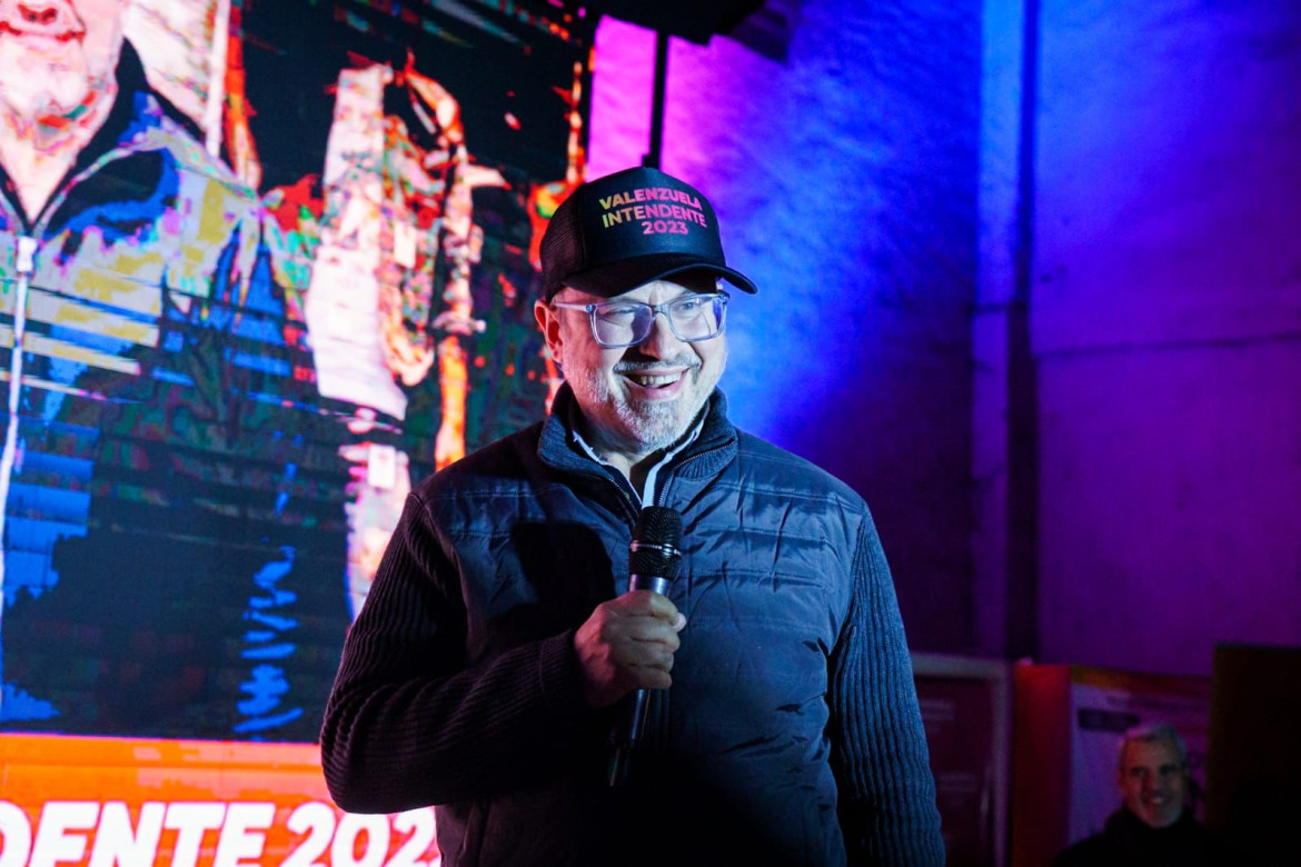 Intendente de Tres de Febrero, Diego Valenzuela,. Foto: prensa