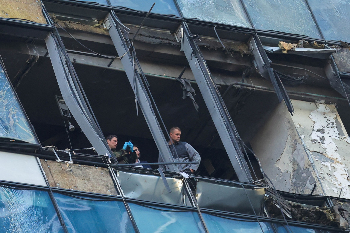 Ataque con drones contra objetivos rusos. Foto: NA.