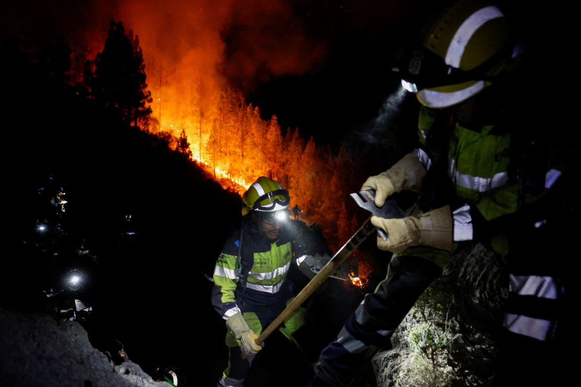 Incendios en Tenerife. Foto: Reuters.