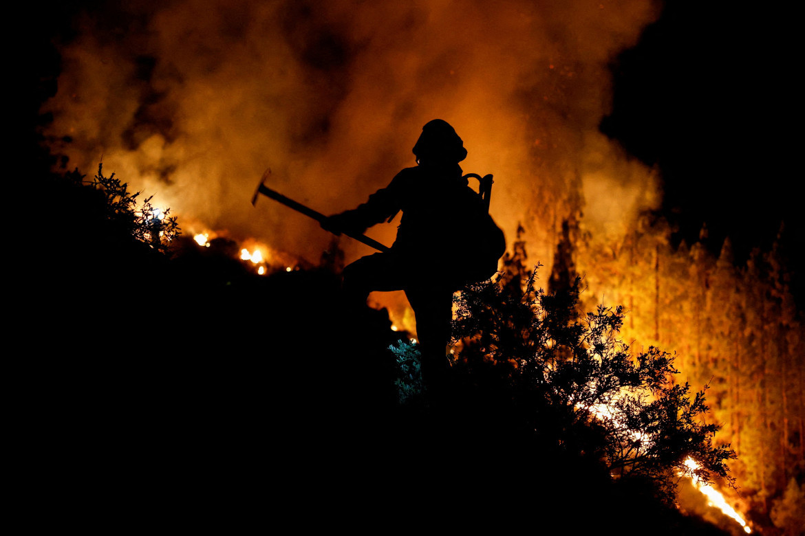 Incendios en Tenerife. Foto: Reuters.